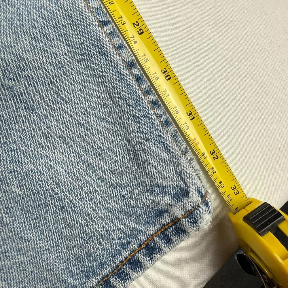 Levis 550 Special Reserve Jeans Mens 36x34 Blue Light Wash Relaxed Tapered Denim